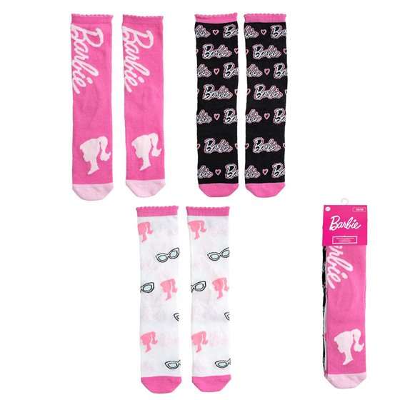 Pack Calcetines 3 Piezas Barbie Cerdá T.27/30-T.35/38: 4,4,4