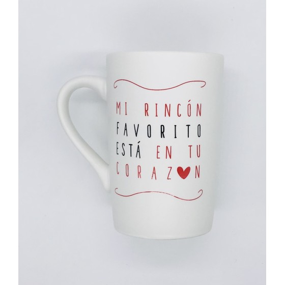 Taza Cerámica ROYMART Love "Mi Rincón Favorito"