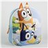 Mochila Infantil 3D Aplicaciones Bluey Cerdá 22.0 x 27.0 x 10.0 cm.