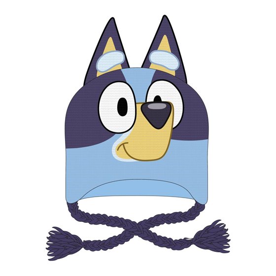 Gorro Peruano Bluey Cerdá 20.0 x 2.0 x 19.0 cm.