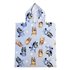 Poncho Microfibra Bluey Cerdá 50.0 x 115.0 x  cm.