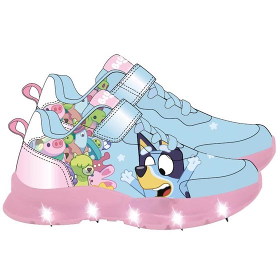 Deportiva Suela Tpr Con Luces Bluey Cerdá T023-T028: 2,3,3,2,1,1