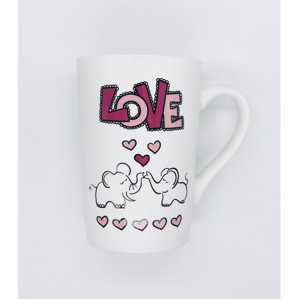 Taza Cerámica ROYMART Love