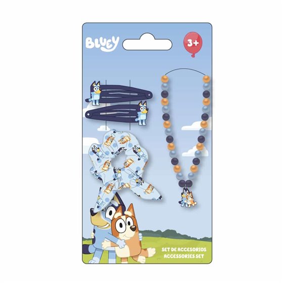 Set De Belleza Accesorios Bluey Cerdá 10.5 x 19.5 x 1.0 cm.