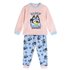 Pijama Largo Coral Fleece Aplicaciones Bluey Cerdá 3 Años-6 Años: 4,4,3,1