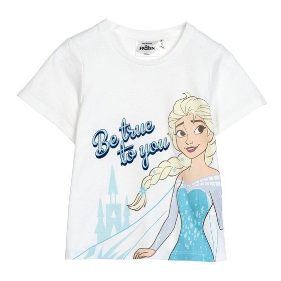 Camiseta Corta Single Jersey Frozen Cerdá 3 Años-7 Años: 2,3,3,3,1