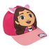 Gorra Visera Curva Aplicaciones Gabby´S Dollhouse Cerdá T53C:53 cm.