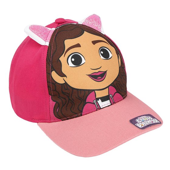 Gorra Visera Curva Aplicaciones Gabby´S Dollhouse Cerdá T53C:53 cm.