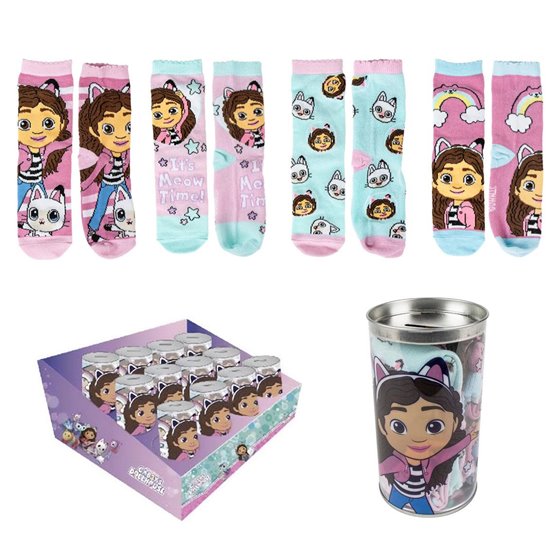 Pack Calcetines 4 Piezas Gabby´S Dollhouse Cerdá T.23/26-T.27/30: 6,6