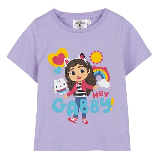 Camiseta Corta Single Jersey Gabby´S Dollhouse Cerdá 2 Años-6 Años: 2,3,3,3,1