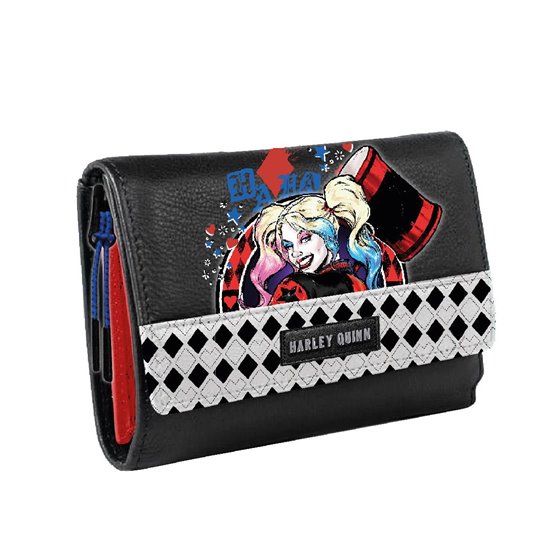 Cartera Polipiel Harley Quinn Cerdá 19.0 x 10.0 x 2.5 cm.