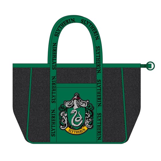 Bolsa Playa Premium Harry Potter Slytherin Cerdá 62.0 x 39.0 x 20.0 cm.