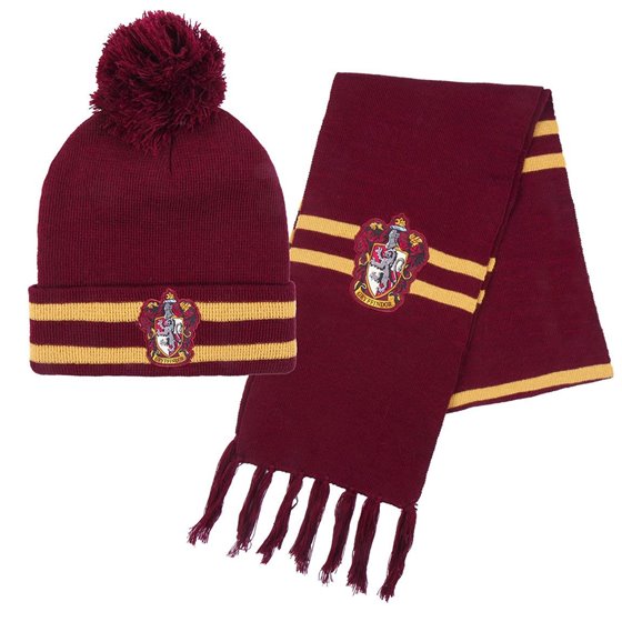 Conjunto 2 Piezas Bufanda Harry Potter Gryffindor Cerdá Tu:T.Unica