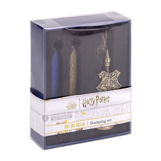 Set De Papelería Sello Harry Potter Hogwarts Cerdá 10.0 x 13.0 x 4.0 cm.