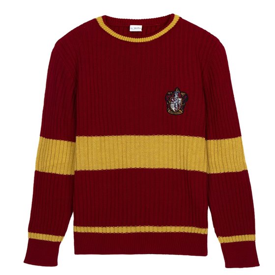 Jersey Punto Tricot Harry Potter Cerdá xs-xxl: 1,2,2,2,2,1