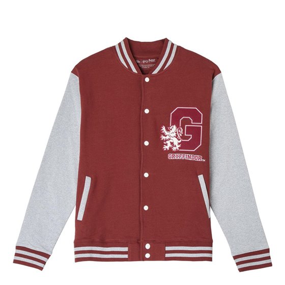 Sudadera Con Cremallera Cotton Brushed Harry Potter Gryffindor Cerdá xs-xl: 2,4,4,4,2