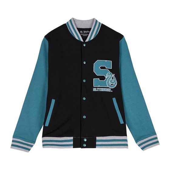 Sudadera Con Cremallera Cotton Brushed Harry Potter Slytherin Cerdá xs-xl: 2,4,4,4,2