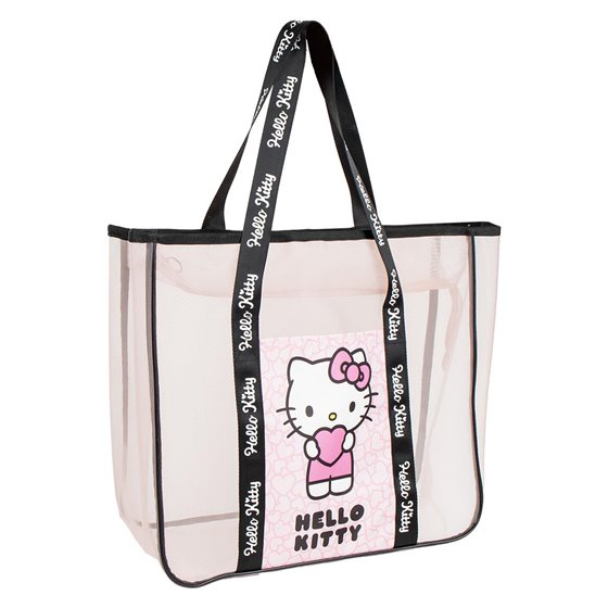 Bolsa Playa Premium Hello Kitty Cerdá 62.0 x 39.0 x 20.0 cm.