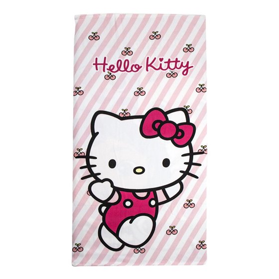 Toalla Microfibra Hello Kitty Cerdá 70.0 x 140.0 x  cm.