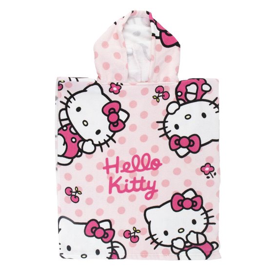 Poncho Microfibra Hello Kitty Cerdá 50.0 x 111.5 x  cm.