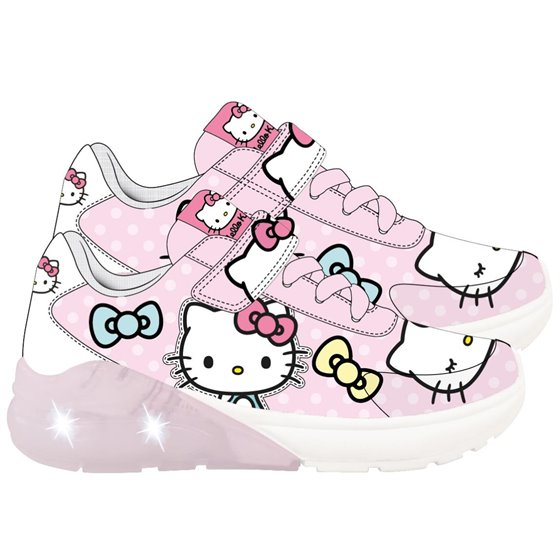 Deportiva Suela Tpr Con Luces Hello Kitty Cerdá T025-T032: 1,1,2,2,2,2,1,1