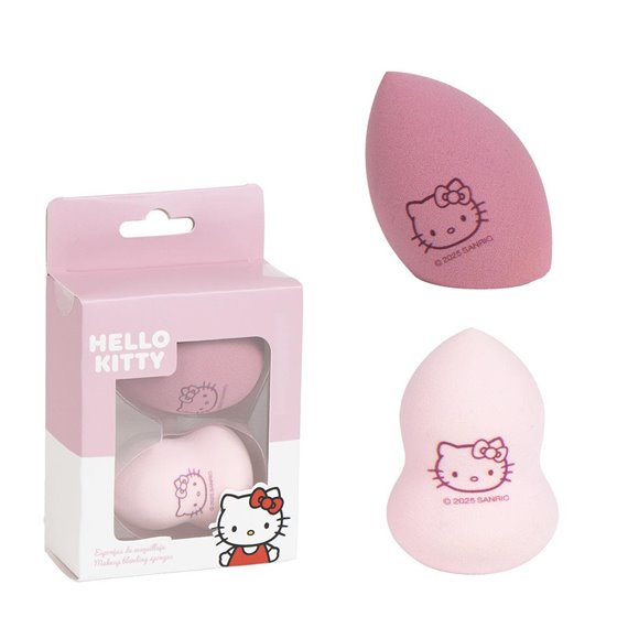 Esponja De Maquillaje Hello Kitty Cerdá 4.5 x 11.0 x 9.0 cm.