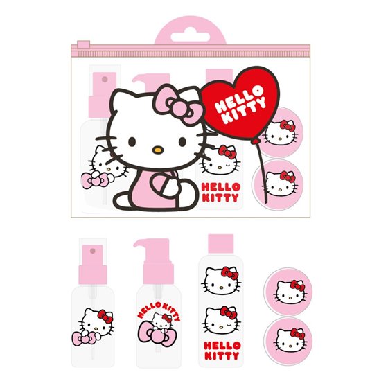 Set Cuidado Personal Viaje Hello Kitty Cerdá 16.0 x 14.0 x 3.0 cm.