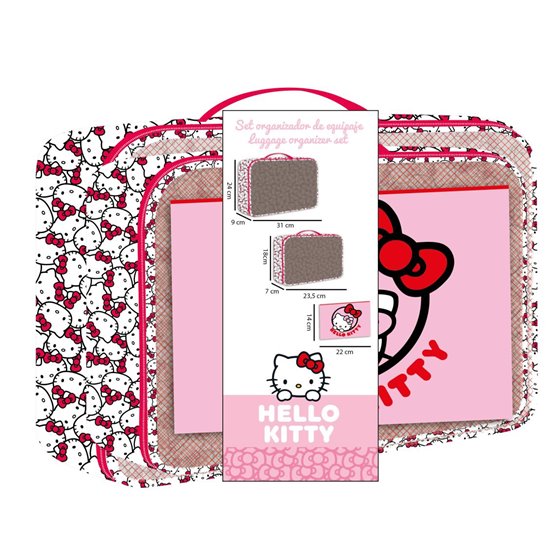 Neceser Aseo Viaje Set Hello Kitty Cerdá 25.0 x 20.0 x 4.0 cm.