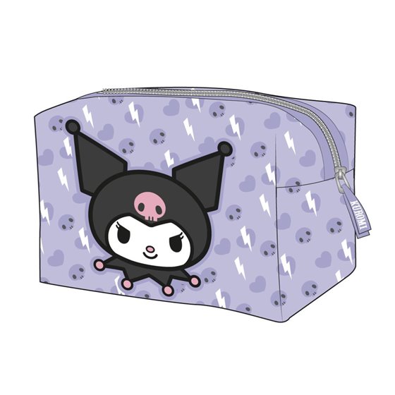 Neceser Aseo Viaje Hello Kitty Kuromi Cerdá 17.0 x 10.0 x 7.0 cm.