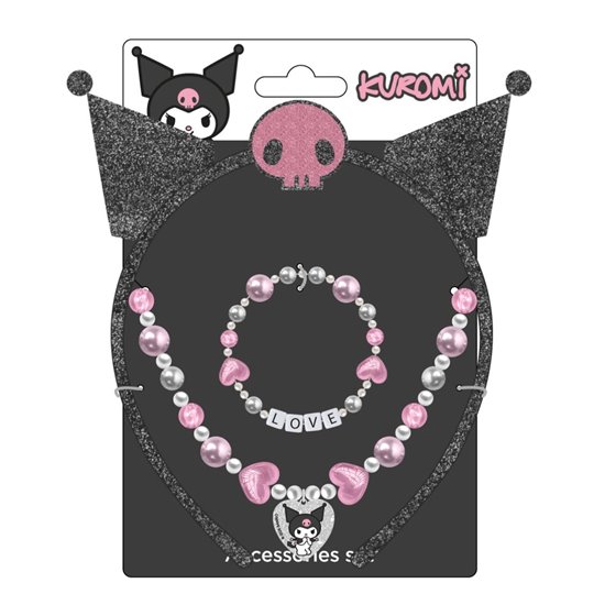 Bisuteria Pack 3 Piezas Hello Kitty Cerdá 12.5 x 19.0 x 2.0 cm.