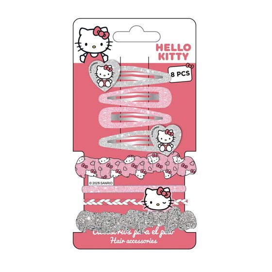 Set De Belleza Accesorios Hello Kitty Cerdá 8.0 x 16.0 x 2.0 cm.