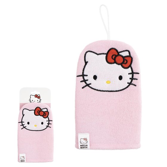 Guante De Baño Hello Kitty Cerdá 10.0 x 20.0 x 1.5 cm.