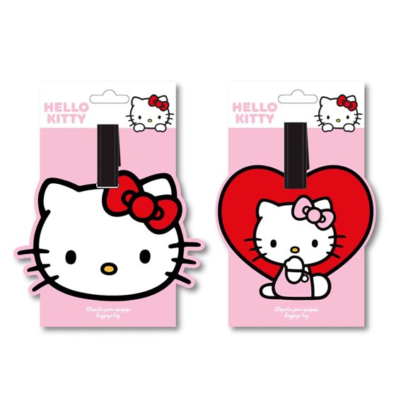 Etiqueta Viaje Hello Kitty Cerdá T.Unica: 6,6