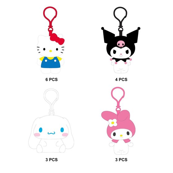 Bag Clip 16 Piezas Hello Kitty Cerdá T.Unica: 5,5,3,3