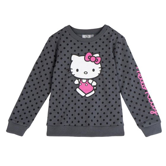 Sudadera Cotton Brushed Hello Kitty Cerdá 6 Años-12 Años: 4,4,3,1