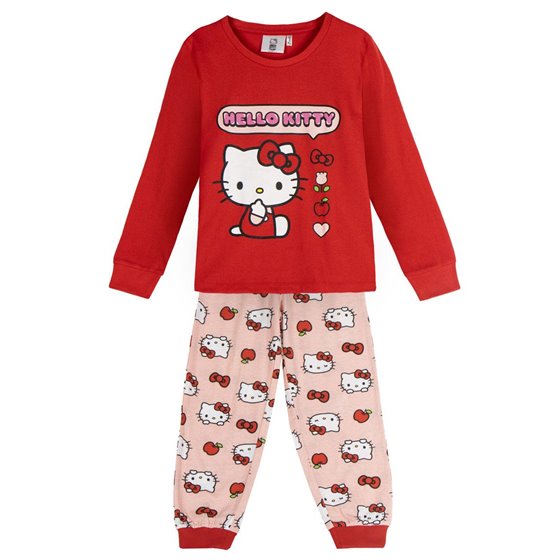 Pijama Largo Single Jersey Hello Kitty Cerdá 6 Años-14 Años: 1,2,3,3,1