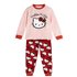 Pijama Largo Coral Fleece Aplicaciones Hello Kitty Cerdá 6 Años-12 Años: 4,4,3,1