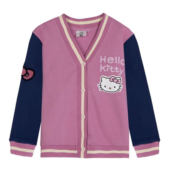 Chaqueta Cotton Brushed Baseball Hello Kitty Cerdá 4 Años-10 Años: 1,3,3,3,2