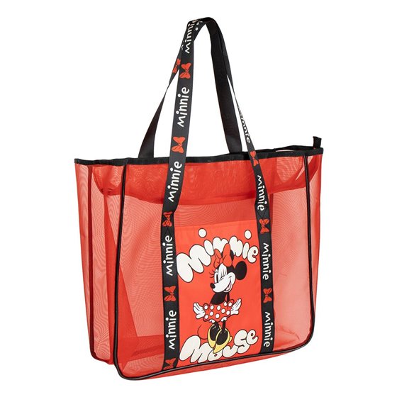 Bolsa Playa Premium Minnie Cerdá 62.0 x 39.0 x 20.0 cm.