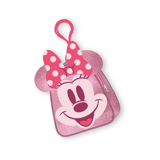 Monedero Peluche Minnie Cerdá 9.5 x 11.0 x 3.0 cm.