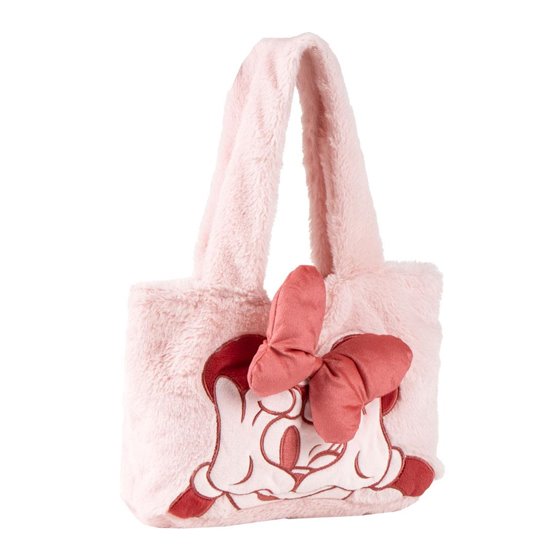 Bolsa Shopping Peluche Minnie Cerdá 30.0 x 8.0 x 37.0 cm.