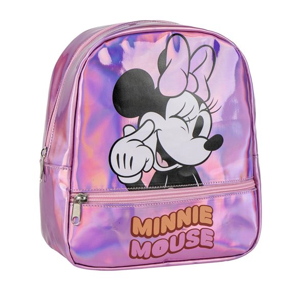 Mochila Casual Iridiscente Minnie Cerdá 23.0 x 20.0 x 8.0 cm.