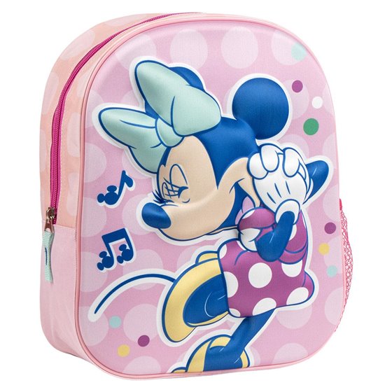 Mochila Infantil 3D Minnie Cerdá 25.0 x 31.0 x 10.0 cm.