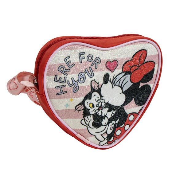 Bolso Corazon Minnie Cerdá 15.0 x 14.0 x 4.0 cm.