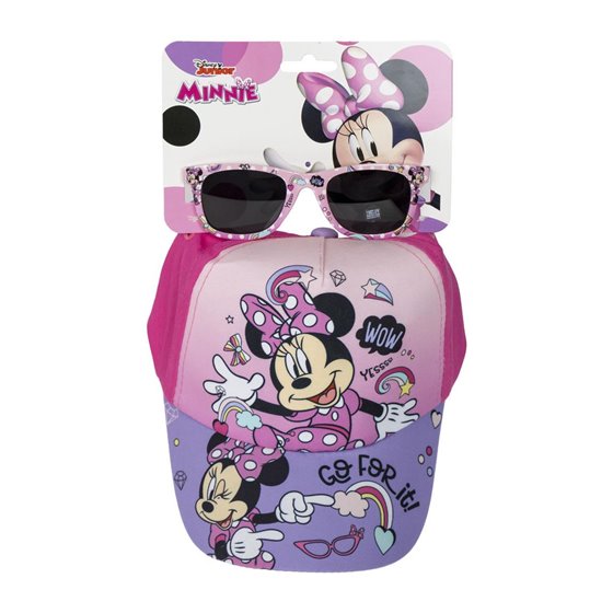 Gorra Set Gafas De Sol Minnie Cerdá T53C:53 cm.