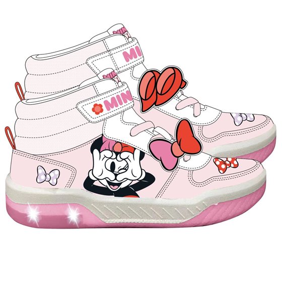 Deportiva Suela Pvc Con Luces Minnie Cerdá T025-T032: 1,1,2,2,2,2,1,1