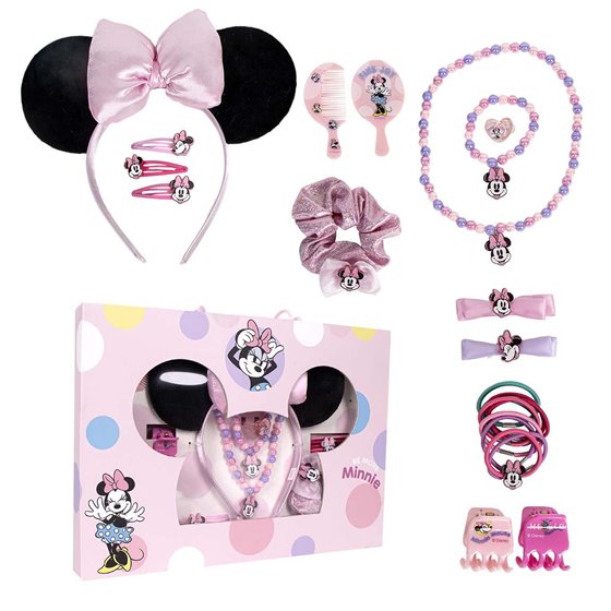 Set De Belleza Caja Minnie Cerdá 25.0 x 4.0 x 34.0 cm.
