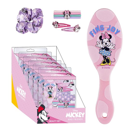 Set De Belleza Accesorios Display Minnie Cerdá 40.0 x 18.5 x 14.0 cm.