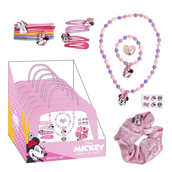 Set De Belleza Accesorios Display Minnie Cerdá 28.0 x 21.6 x 3.8 cm.