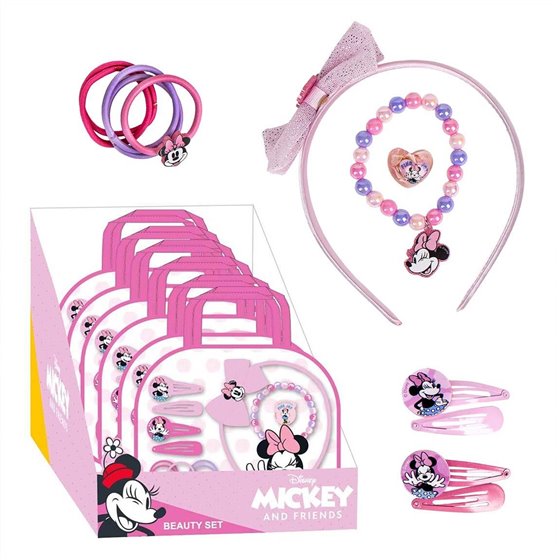 Set De Belleza Accesorios Display Minnie Cerdá 20.9 x 28.5 x 1.8 cm.